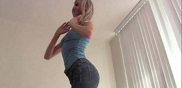  My tiny little jeans shorts make me feel so sexy JOI